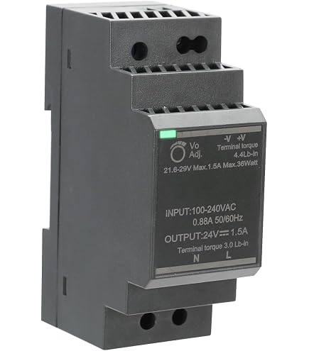 MW MEAN WELL MDR-40-12 Alimentatore Guida DIN 40W 12V 3,33A Input 220V