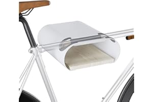 WORLDLIFT Sostegno per Bicicletta da Parete in Acciaio e Legno adatto per Bici da Corsa, Gravel, MTB - Supporto con Larghezza Manubrio fino a 500mm per Ruote da 26-29 Pollici - Facile da Installare