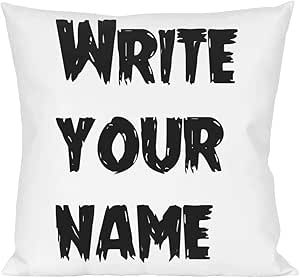 name on pillow