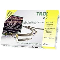 Binario Diritto Lungo TRIX 62229 – Scala HO – Con Massicciata – 229,3 Mm