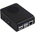 REES52 Raspberry Pi 4 Case, Raspberry Pi 4 Fan ABS Case with Cooling Fan, Raspberry Pi 4 Heatsink
