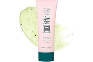 Coco & Eve Like A Virgin - Exfoliante para cuero cabelludo - Prechampú de limpieza profunda - Tratamiento para piel seca y propensa a la caspa - Ayuda al crecimiento capilar - 150 ml