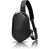 Av A Dos Shell Cross Chest Bag Waist Bag Cross Shoulder Bag Waterproof Black Men's Shoulder Bag