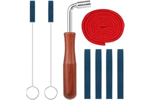 DMZK 8 Pcs Herramientas Afinador Piano, Kit de Afinación para Piano, Afinador Piano Llave, Sintonizador Piano, para Afinar y Limpiar el Ritmo y el Mantenimiento los Accesorios del Teclado Piano