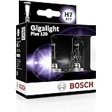 Bosch H7 Plus 120 Gigalight Lampen - 12 V 55 W PX26d - 2 Stücke