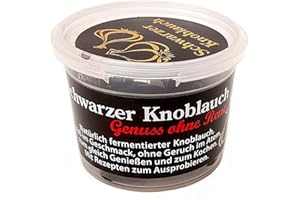 ‎LAMERA Schwarzer Knoblauch geschält natürlich fermentierter Knoblauch 100 G