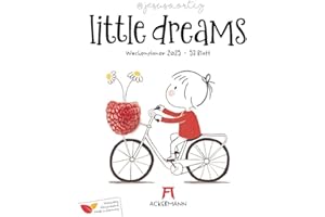 Little Dreams - Jesuso Ortiz Kalender 2025, Wandkalender im Hochformat (25x33 cm) - kreativer Wochenplaner, Poesie und Humor für Kinder und Erwachsene