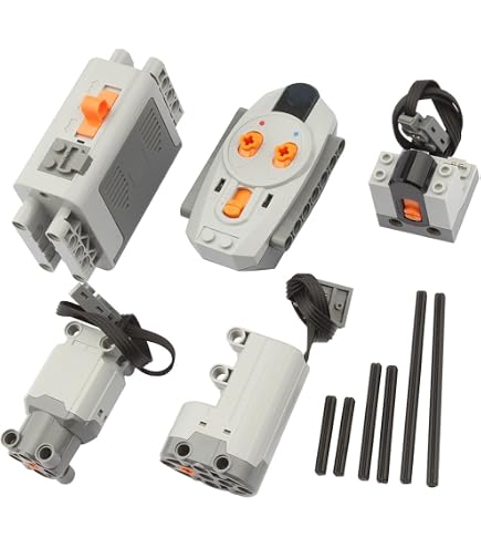 WANGCL Servomotore Compatibile per Lego 88004 Funzione Motore Sterzo Accessori Funzione Potere con 15 Posizioni Fisse