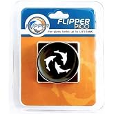 FL!PPER Flipper Pico 2'si 1 Arada Manyetik Scrubber Kazıyıcı Akvaryum Balık Tankı Temizleyici - Siyah
