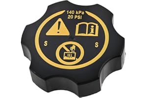 Aupoko Radiator Expansion Water Tank Cap - Coolant Reservoir Lid Compatible with Vauxhall Opel Astra J/K, Corsa D/E, Insignia A/B, Zafira B/Tourer C, Mokka X, Meriva B, Adam 13502353 1305248