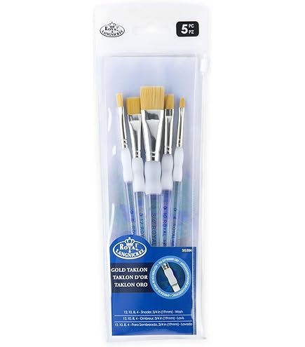 Royal & Langnickel RSET-9303 - Set De Brochas, De Taklon (12 Piezas