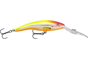 Rapala - Leurre de Pêche Deep Tail Dancer - Leurre Pêche en Balsa avec Bavette - Matériel de Pêche d’Eau Douce - Fabriqué en Estonie