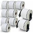 Brother DK-22205 compatible labels groen, 62mm x 30,48m, permanente