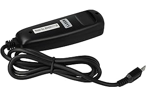 vhbw Fernauslöser Fernbedienung Kabel kompatibel mit Sony Cybershot DSC-HX90, DSC-HX90V, DSC-HX95 Kamera, 1 m, 2-stufige Auslösefunktion