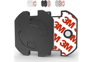 VegMai® [20 Stück] Steckdosen kindersicherung mit Drehmechanismus und 3M Klebeband Ideal für Babys, Kinder und Kleinkinder zu Hause. Schuko Europäischer Stecker Farbe (SCHWARZ)
