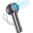 ARCTICOOL High Speed Portable Fan - 100 Speed Adjustable Mini Fan - With Screen Display Hand Fan - Lightweight Design, Low Noise, and Easy Portability for Indoor and Outdoor Use (Gray)