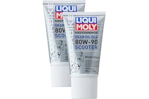 LIQUI-MOLY_BUNDLE 2x LIQUI MOLY 1680 Motorbike Gear Oil Scooter Roller Getriebeöl 80W-90 150ml