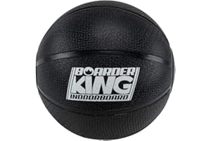 BoarderKING 360° Balance Ball per Balance Board, Palla da Fitness, Accessorio o Pezzo di Ricambio Balance Board, Materiale: Gomma, Nero