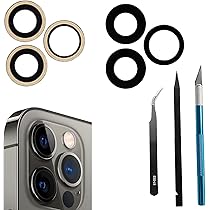 Lente Fotocamera Posteriore Per IPhone 12 Pro - Vetro Zaffiro, Con Adesivo E Strumenti - Foto 9