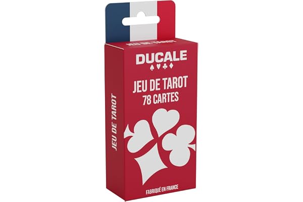 Ducale - Jeu de 78 Cartes à Jouer - Jeu de Tarot - Jeu Traditionnel au Format Classique