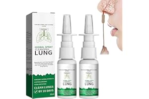 ASHOPFUN OnNature Organic Herbal Lung Cleanse & Repair Nasal Spray pro, Herbal Spray Cleansing Lung,Organic Herbal Lung Cleanse Repair Nasal Spray,OnNature Lung Cleanse Nasal Spray (2pcs)