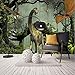 Produktbild Benutzerdefinierte Fototapete 3D Stereo Dinosaurier Thema Wandbilder Primitive Wald Wohnzimmer Schlafzimmer Hintergrund Wandbild Tapete @ 350 * 245 cm