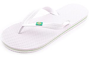 R-ISLAND Infradito da donna, sandali, adulto, logo Brasile, comode, per la piscina, la spiaggia, la casa, la doccia. eccetera