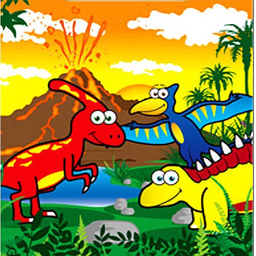 German Trendseller® – 6 x Dino Bleistifte mit Radierer ┃ Jurassic Bleistifte┃ Dinosaurier ┃ Kinder lieben diese Dino Bleistifte ! - 2