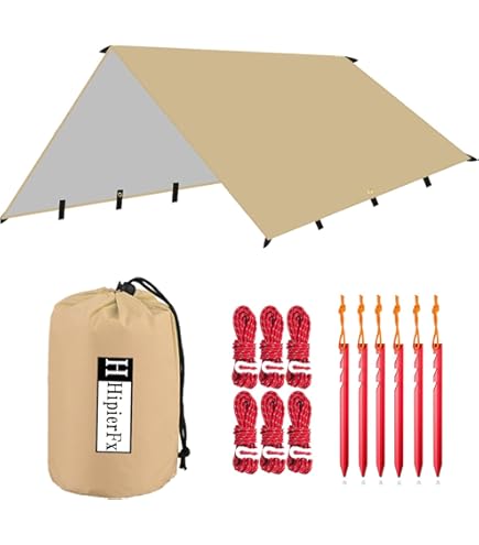 Tatonka Sun Shade, Synthetic, Sand Beige (2467), 400 x 400 cm