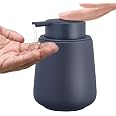 GMISUN Dispenser di sapone in vetro, 325 ml, dispenser di schiuma