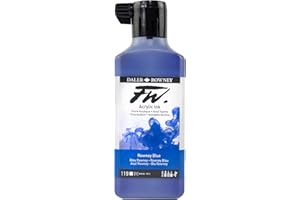 DALER ROWNEY FW Encre 180 ml Bleu Rowney