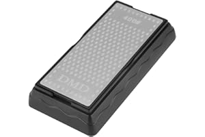 Yunir Piedras para afilar Cuchillos, 200 x 70 mm 400/1000 Afilador de Diamantes de Grano Piedra de afilar con Base de Gel de sílice para Cuchillos de Cocina Tijeras