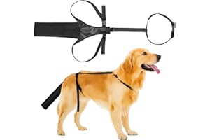 QhgPnt Dog Tail Protector, Breathable Dog Tail Cover for Wounds, Adjustable Dog Tail Bandage Cover for Comfortable Injury Recovery, Dog Leg Protectors for Medium to Large Dogs