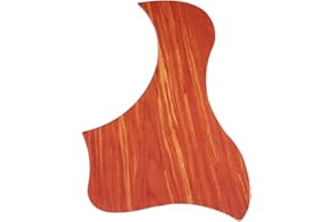 Tomotato Pick Guard, Pickguard de Guitare Acoustique en PVC, Motif de Grain de Bois, Pickguard 3D, Plaque à Gratter pour Pièce de Rechange de Guitare