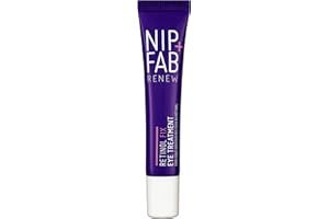 NIP+FAB Nip + Fab Retinol Fix Eye Treatment - Advanced Anti-Aging Formula, Diminishes Fine Lines, Wrinkles, and Dark Circles - Hydrating and Brightening Eye Cream for Radiant Skin - 15ml