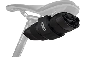 UZIRO Bolsa para Sillín y Manillar - Portaherramientas y Accesorios para Bici Gravel