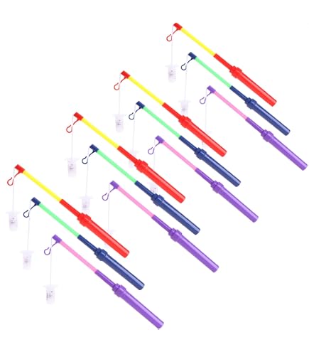 8 Pièces Bâton à Lanterne avec lumière,Bâton à Lanterne avec LED lumière, Bâtons de Lanterne LED Electronique,Bâton de Lanterne,pour Enfants,Halloween ,Fêtes,Noël,la Maternelle,Mascarade,Saint-Martin
