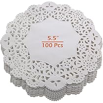 280 Carta Pizzo Rotonda 9 Cm - Centrini Per Torte, Pizza E Decorazioni - Foto 7