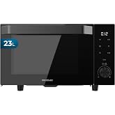Cecotec Proclean 6040 Flatbed Door Microwave, 800W, 23L, Hinged Door, 10 Power Levels, 8 Programs, Flatbed Design, 60 Min Tim