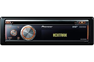 Pioneer DEH-X8700DAB, 1DIN bilstereo, CD-mottagare med FM och DAB+, Bluetooth, MP3, USB och AUX ingång, RGB belysning, Blueto
