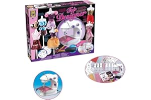 VIGA BSM Creative - Top Designer - Machine à Coudre à Pédale pour Apprendre à Coudre - Niveau Débutant - Loisirs Créatifs pour Enfants - Initiation à la couture