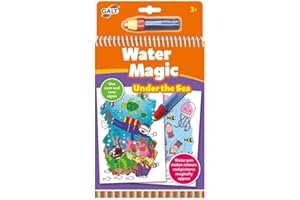 Galt Toys, Water Magic - Under The Sea, Colouring Books for Children, Ages 3 Years Plus