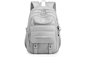 FANDARE Plecak szkolny, młodzieżowy, tornister, dla chłopców i dziewczynek, tornister szkolny dla uczniów, na zewnątrz, w podróży, na co dzień, plecak rekreacyjny, wodoszczelny, poliester