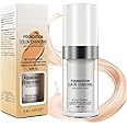 Colour Changing Foundation, Makeup Foundation Cream, Flawless Colour Liquid Foundation Hides Wrinkles & Lines, Covering Imperfections Liquid Foundation Cover Fluid Foundation Used for All Skin-30ml