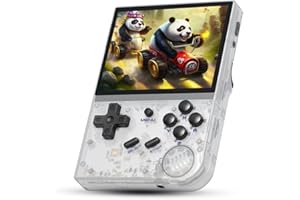 BuLuHAHA RG35XX Retro Game Console 5470+ Classic Giochi, Console di Giochi Portatile 64G, sistema Linux Quad core ARM Cortex-A9, 3,5 pollici Console Giochi RG35XX Supporto Gamepad e HDMI TV Output