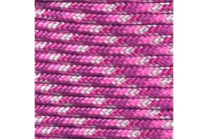 West Coast Paracord Lovespell Paracorde 425 (3 mm) - 100 % nylon - Pour tactique, artisanat, survie - Utilisation générale - 3 m