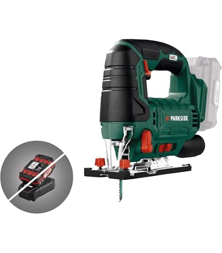 Parkside PHKSA 20-Li Portable Circular Saw With Case, Without
