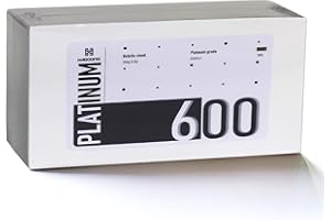 Haodong Beef Gelatin Sheets, 500 Sheets Platinum Leaf Gelatine, 240 Bloom Gelatin Leaves for Baking (1kg/2.2lb)