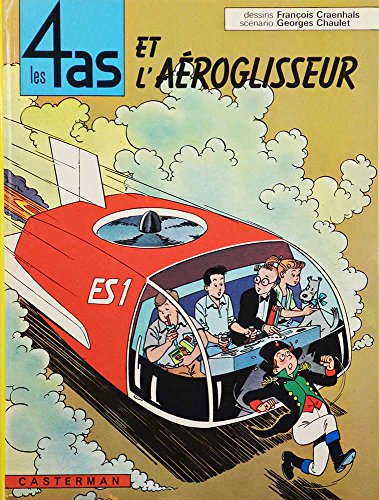couverture de : Les 4 as et l'a&eacute;roglisseur