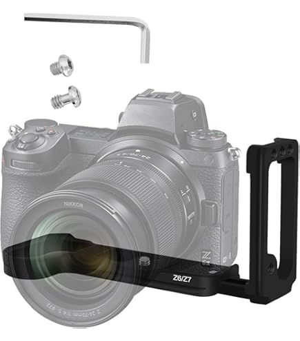 SMALLRIG Z5 Z6 Z6II Z7 Z7II L Bracket Staffa Per Nikon Z5 / Z6 - Foto 14
